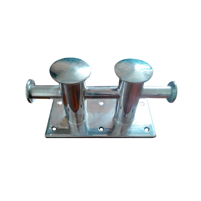 Keluli Tahan Karat Cross Bollard Double